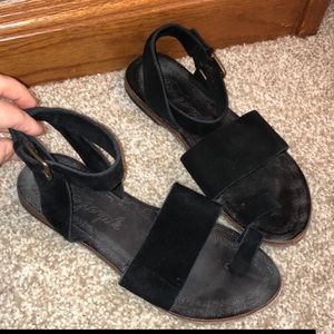 Free People suede sandals